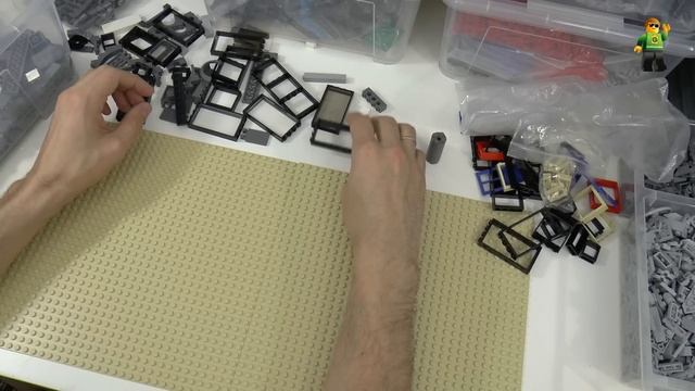 LEGO | ЛЕГО Уроки GameBrick. Строим здание. Часть 1. смотреть онлайн