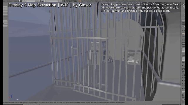 Destiny 2 Datamining - Map Extraction WIP v1 смотреть онлайн