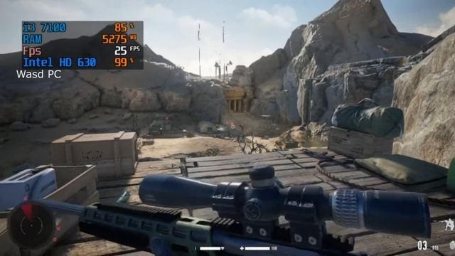 Sniper Ghost Warrior Contracts 2 - Intel HD 630 | i3 7100 смотреть онлайн
