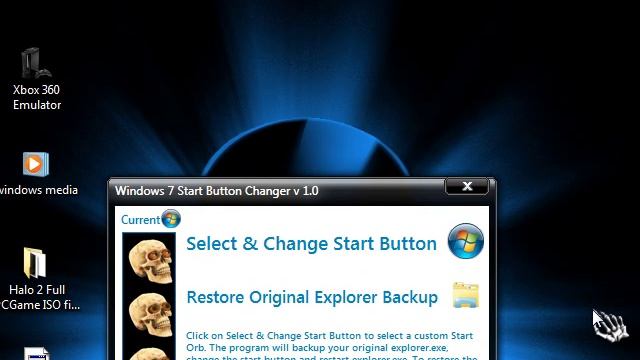 como cambiar el orb de win 7 смотреть онлайн