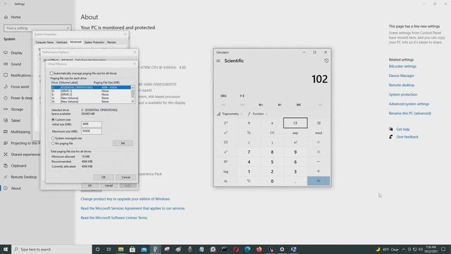 Increase Virtual Memory on Windows 10 смотреть онлайн