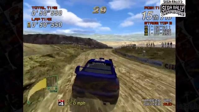 Sega Rally 2 - Dreamcast