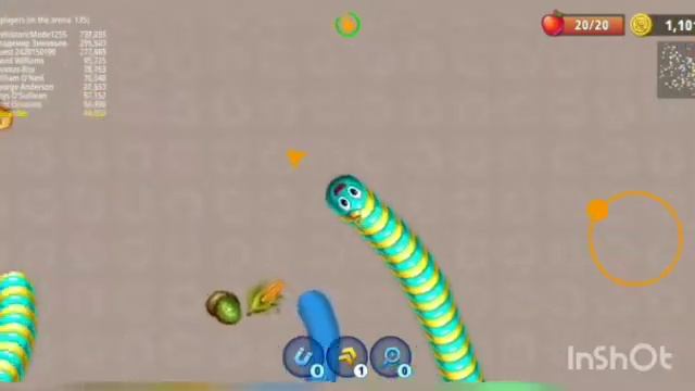 Worms Zone Hungry Snake || Worms zone a slithery snake download || A Pro Player in Worms Zone || смотреть онлайн