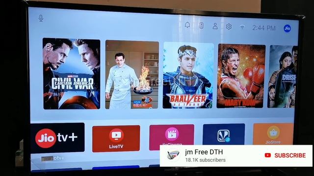 Jio Android cable TV set top box for 2020 смотреть онлайн