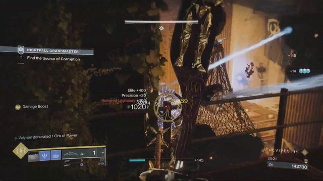 Solo Grandmaster Nightfall Lake of Shadows - Stasis Warlock - Season of the Wish - Destiny 2 смотреть онлайн