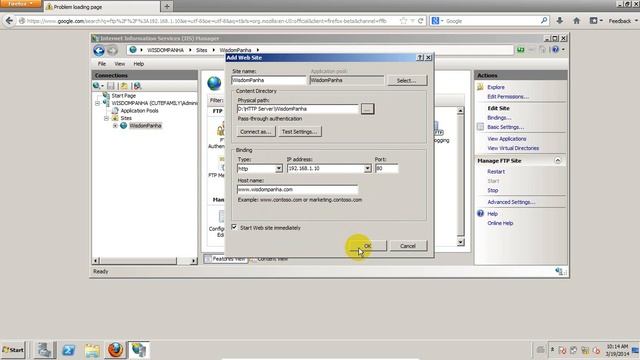learing configure windows ftp server and IIS смотреть онлайн
