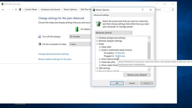 Cannot Change Windows Sleep Options (Sleeping Too Early) - SOLVED !!! смотреть онлайн