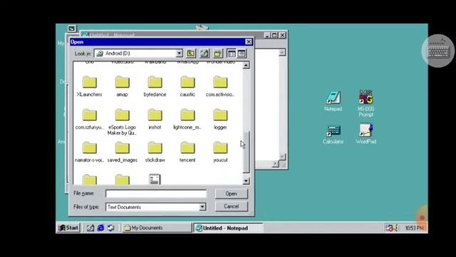 I tried Windows 98 Simulator.. смотреть онлайн