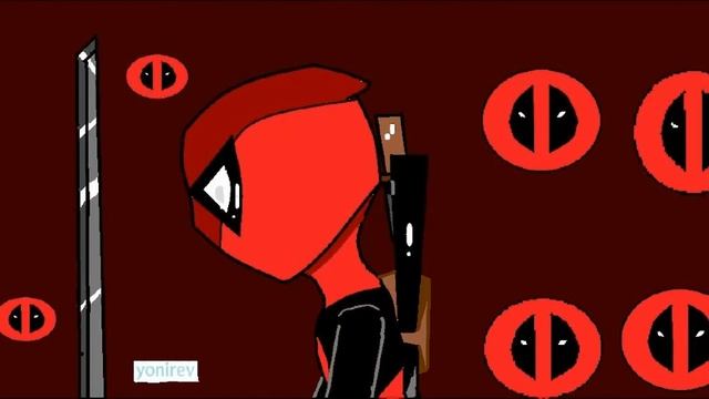 i drew deadpool on paint on windows vista cuz i was bored смотреть онлайн