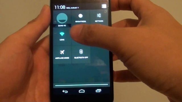LG/Google Nexus 4: Quickly View All Shortcuts from Notification Panel смотреть онлайн