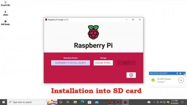 RASPBERRY PI OS (64-bit)(DEBIAN BULLSEYE) INSTALLATION INTO SD CARD Enhanced Audio