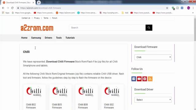 Download Chilli all Models Stock Rom Flash File & tools (Firmware) For Update Chilli Android Device смотреть онлайн
