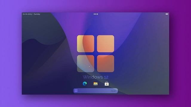 Windows 12 concept by me | HN Art смотреть онлайн