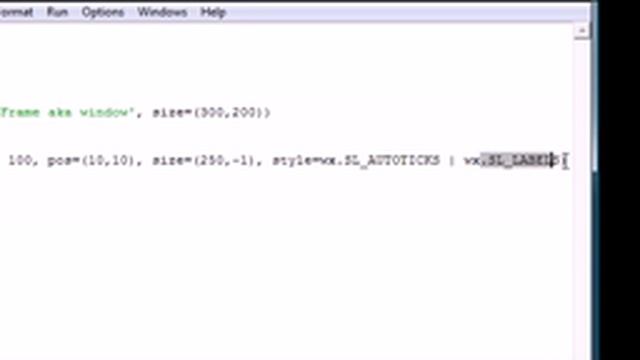 wxPython Programming Tutorial - 10 - Sliders смотреть онлайн