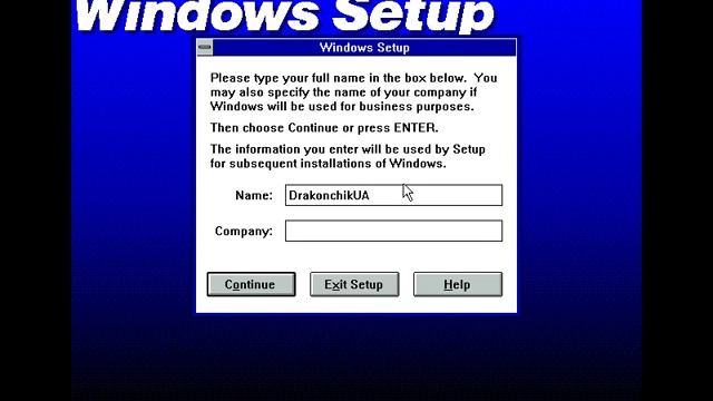 Установка Windows 3.1 смотреть онлайн