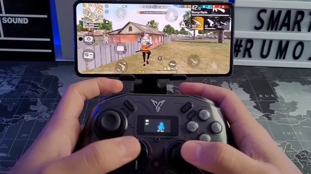 1 DIA JOGANDO FREE FIRE NO CONTROLE GAMER смотреть онлайн