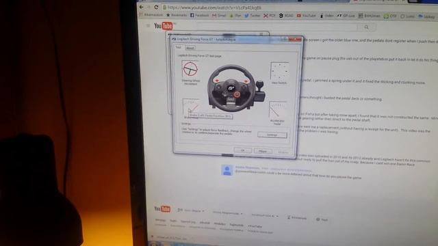 Logitech Driving Force GT Pedal Problem [SOLVED]