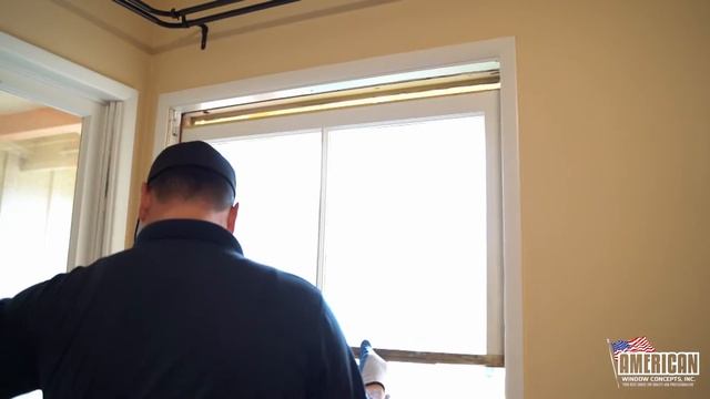 Removing Old Wood Window & Installing Vinyl Replacement Window (Step By Step) смотреть онлайн