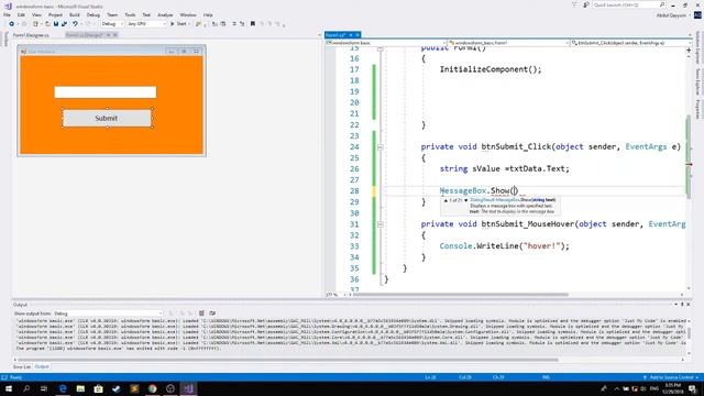 Mari Koding Windows Form - 6. MessageBox Component смотреть онлайн