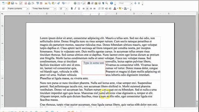 Changing wrap and margins for text boxes in open office writer смотреть онлайн