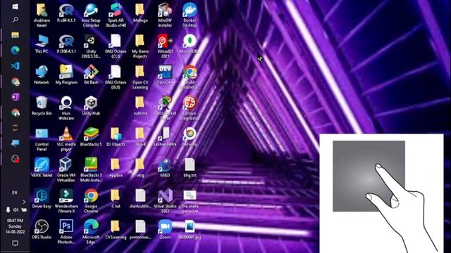 How to Hide/Show Desktop Icon in Windows 10/11? Change Icon Size in Windows 10/11 #windows11 смотреть онлайн