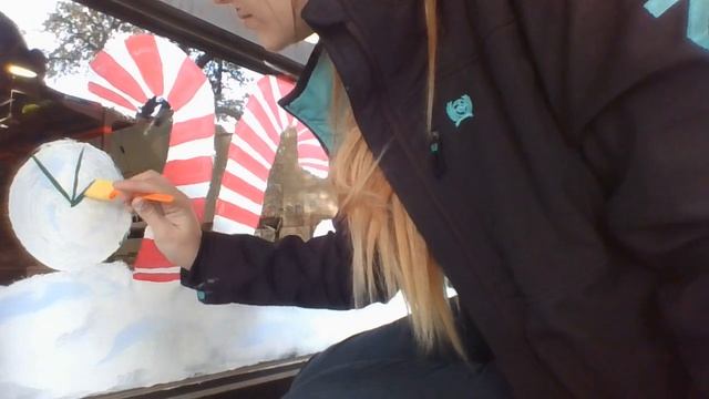 Painting Studio Windows for Winter/ Christmas 2021 смотреть онлайн