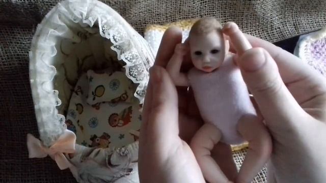 Mini Reborn Baby OOAK - Деточка Реборн - Запаковка