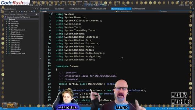 e444 - KidzCode - Adding Undo and Redo to our Sudoku player, using the command design pattern in C# смотреть онлайн