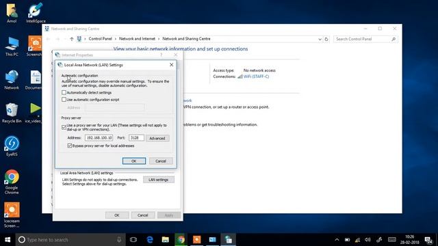Basic Troubleshooting to access internet from proxy server in windows смотреть онлайн