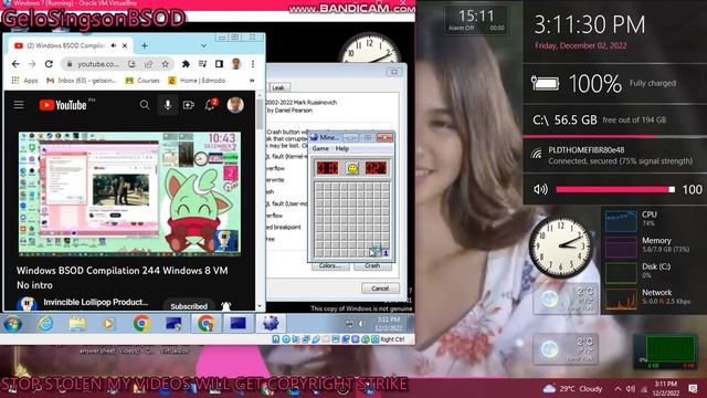 @ChayaPhakSaengjanMainChannel has BSOD VM (Windows 7) смотреть онлайн