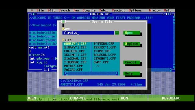 How To Use Turbo C++ In Phone | Run any C program in Any Phone without computer 😎 смотреть онлайн
