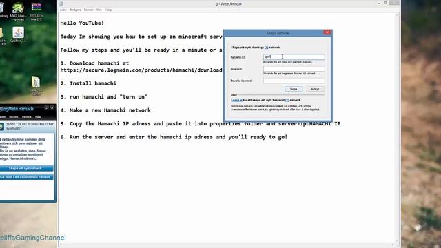 How to set up an 1 7 10 bukkit server Hamachi смотреть онлайн