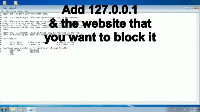 How to block any website from the host file on windows смотреть онлайн