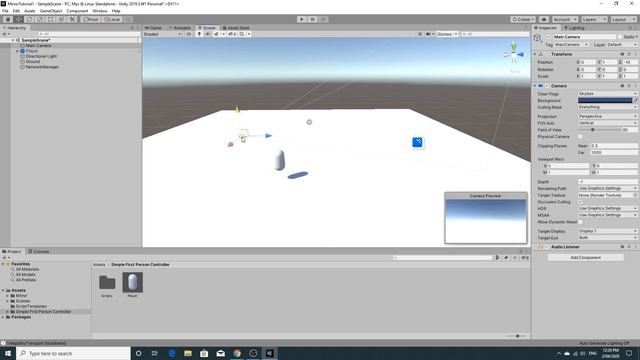 Unity Multiplayer Tutorial Part 1- Setup смотреть онлайн