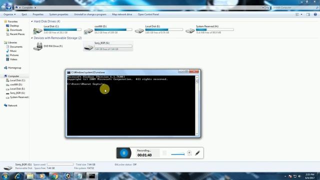 How to remove shortcut virus in pendrive and sd card in window 7 using cmd-100% working tested смотреть онлайн