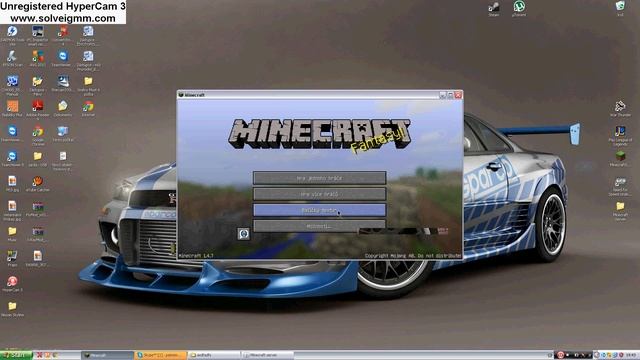 Minecraft 1.4.7 hamachi server [TUTORIAL] смотреть онлайн