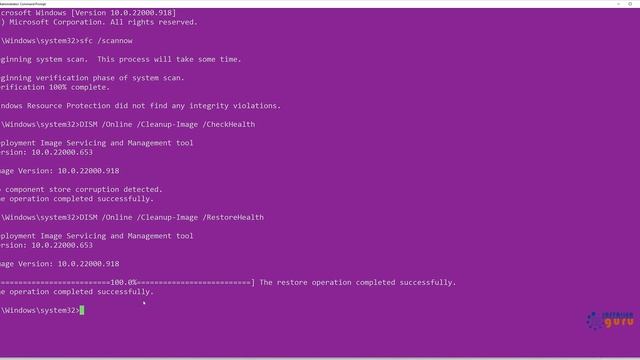 3 useful advance command for windows repair (Hindi) #windows #installerguru смотреть онлайн