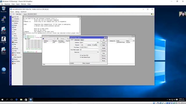 MikroTik - DHCPv6 Prefix Delegation - Server, Client and PCs - GNS3 смотреть онлайн