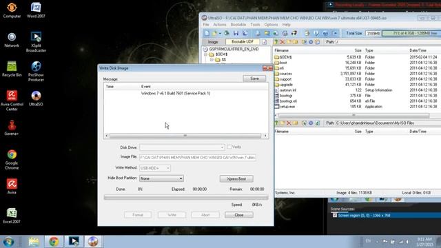 TẠO BỘ CÀI WINDOWS 7 8 BẰNG PHẦN MỀM ULTRAISO смотреть онлайн