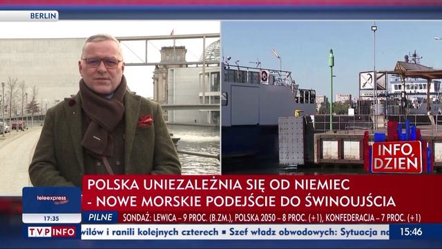 Niemcy krytykują strategiczne inwestycje w Świnoujściu. Relacja red. Cezarego Gmyza смотреть онлайн