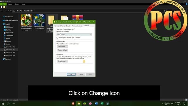How to Change Folder Icons | To customize Folder Icon in windows 7/8/10/11 смотреть онлайн