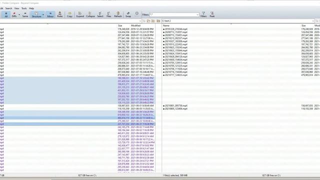 How to compare and transfer files on Windows - using beyond compare смотреть онлайн