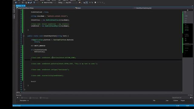 [Unity3D Tutorial] Intent Share Button / Function - English Version смотреть онлайн