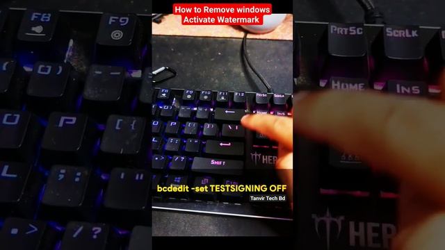 How to Remove Activate Windows Watermark pc/Laptop #shortvideo смотреть онлайн
