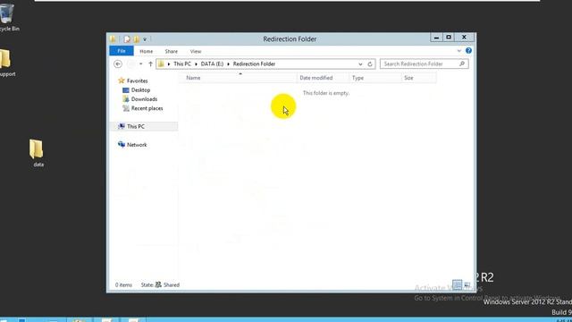 Configure Folder Redirect on Window Server 2012 by using GPO смотреть онлайн