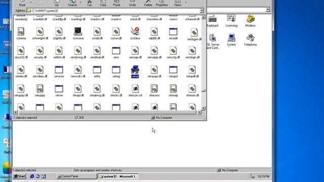 Windows NT 5.0 Server Interim Developer’s Release build 1814(/noguiboot mode) смотреть онлайн