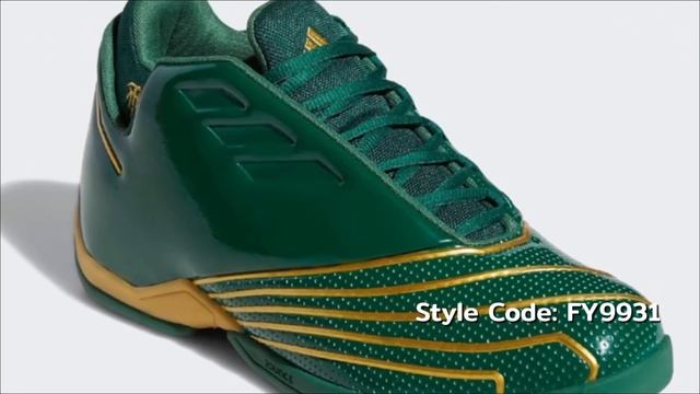 Adidas T-Mac 2.0 “SVSM” Team Dark Green | Detailed Look смотреть онлайн