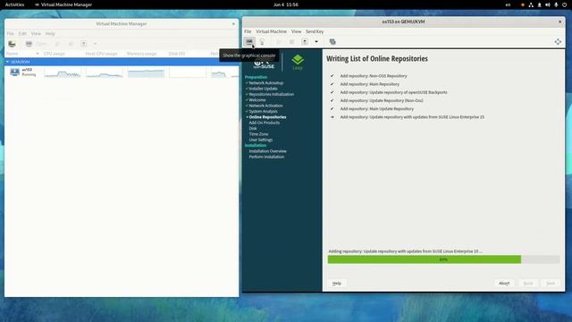 Установка openSUSE 15.3 | KVM смотреть онлайн