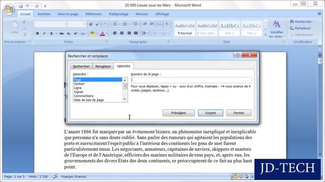2- Comment parcourir les différentes pages d'un document word смотреть онлайн