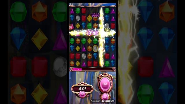 Bejeweled LIVE (Windows Phone 7 Emulator) Classic Mode 1,506,630 pts - Lvl 1-16 смотреть онлайн